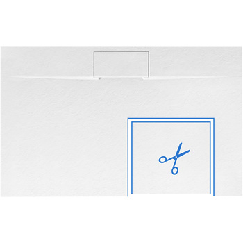 Brodzik Prysznicowy Bazalt Long White