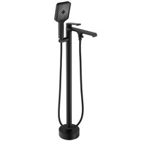 Bateria Wannowa Podłogowa Hass Czarna