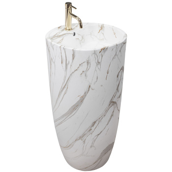 Umywalka Wolnostojąca Ceramiczna Anya Lava Mat