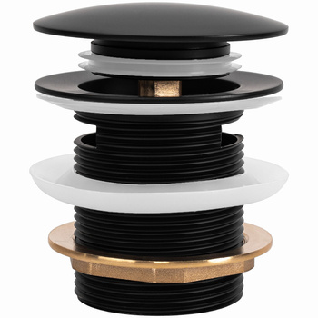 Korek Wannowy Uniwersalny Klik-Klak Czarny