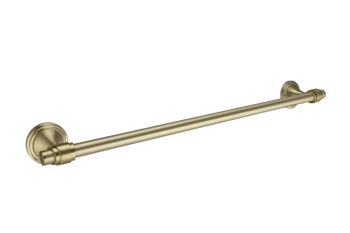 Wieszak Łazienkowy Jednoramienny Aristo Złoty Szczotkowany