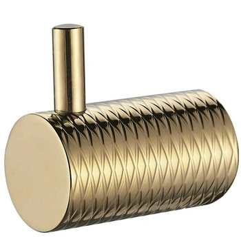 Wieszak Haczyk Łazienkowy Prism Złoty Szczotkowany