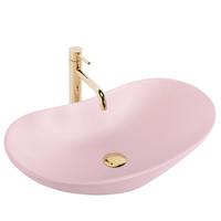 Umywalka Nablatowa Royal 61 Powder Pink Matt