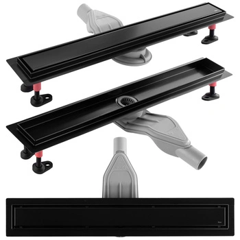 Odpływ Liniowy Neox Superflow Czarny