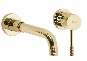 Bateria Umywalkowa Podtynkowa Lungo Diamond Złota + BOX