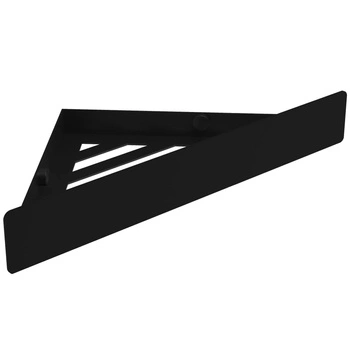 Półka Łazienkowa Narożna SF07 Czarna