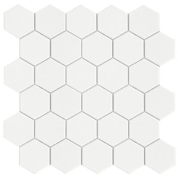 Mozaika Dekoracyjna Hexagon 133422 Biała