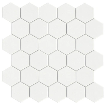 Mozaika Dekoracyjna Hexagon 133422 Biała