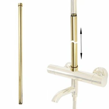 Adapter Przedłużający do Zestawu Natryskowego 60 cm Złoty