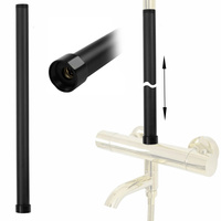 Adapter Przedłużający do Zestawu Natryskowego 50 cm Czarny