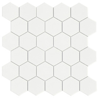 Mozaika Dekoracyjna Hexagon 133422 Biała